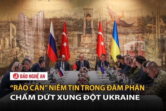 'Rào cản' niềm tin trong đàm phán chấm dứt xung đột Ukraine