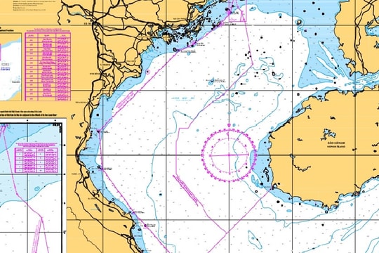 Việt Nam lưu chiểu tại Liên hợp quốc hải đồ và tọa độ đường cơ sở Vịnh Bắc Bộ