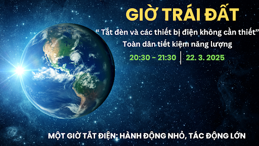 Nghệ An vận động người dân, đơn vị hưởng ứng Giờ Trái đất năm 2025