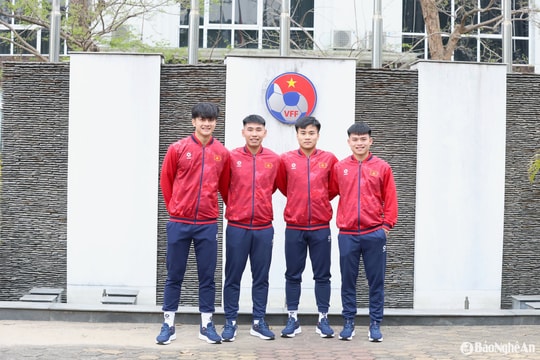 4 cầu thủ Sông Lam Nghệ An háo hức cùng U22 Việt Nam dự giải CFA Team China