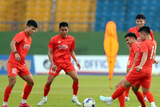 Đội tuyển Việt Nam hoàn tất tổng duyệt trước trận giao hữu với Campuchia