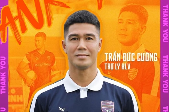 Cựu cầu thủ Sông Lam Nghệ An rời Becamex Bình Dương