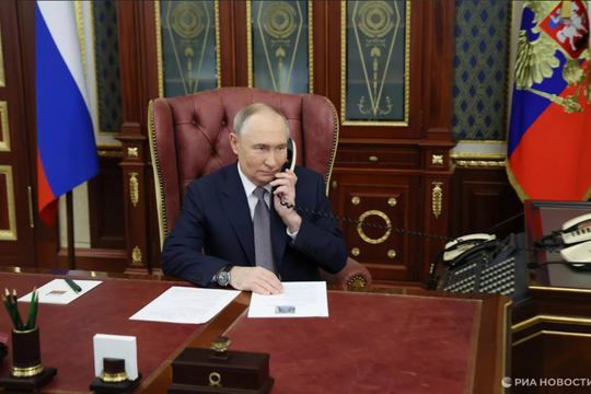 Ông Trump và ông Putin điện đàm vào ngày hôm nay (18/3)