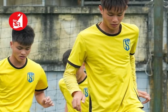 Sân tập Sông lam Nghệ An nát như... mặt ruộng