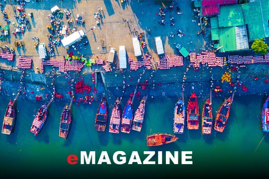 Bình yên "trên bến, dưới thuyền" ở xã biển