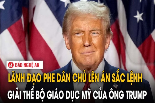 Lãnh đạo phe Dân chủ lên án sắc lệnh giải thể Bộ Giáo dục Mỹ của ông Trump