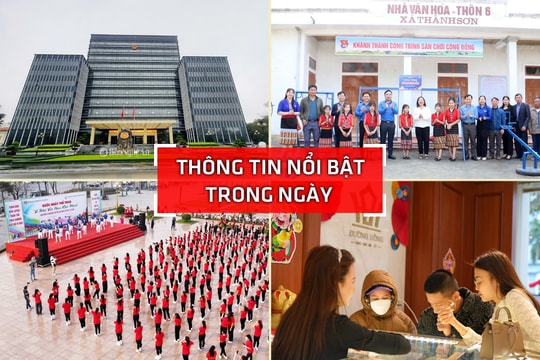 Nghệ An: Thông tin nổi bật ngày 23/3
