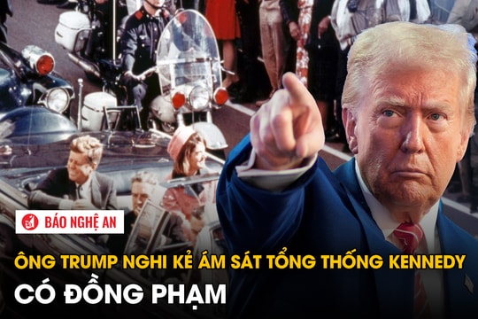 Ông Trump nghi kẻ ám sát Tổng thống Kennedy có đồng phạm