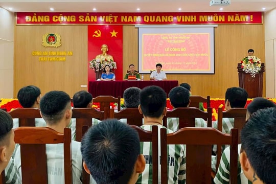 Công tác đặc xá phải đảm bảo công bằng, khách quan, minh bạch, đúng đối tượng