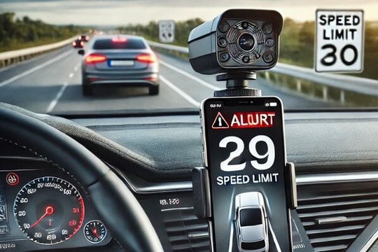 Những ứng dụng cảnh báo tốc độ giúp lái xe tránh bị phạt