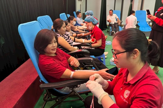 Hơn 1.000 người tham gia hiến máu nhân đạo đợt 2/2025 tại huyện Đô Lương
