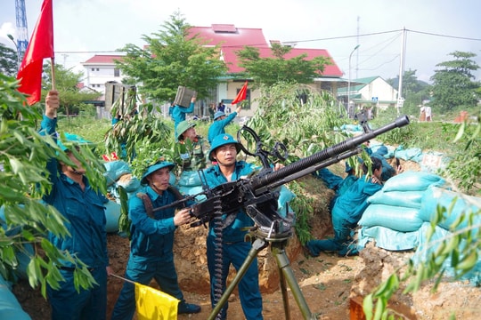 Lực lượng dân quân tự vệ Nghệ An "vững mạnh, rộng khắp"