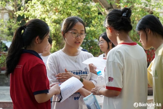 Nghệ An công bố phương án và lịch thi tuyển sinh vào lớp 10