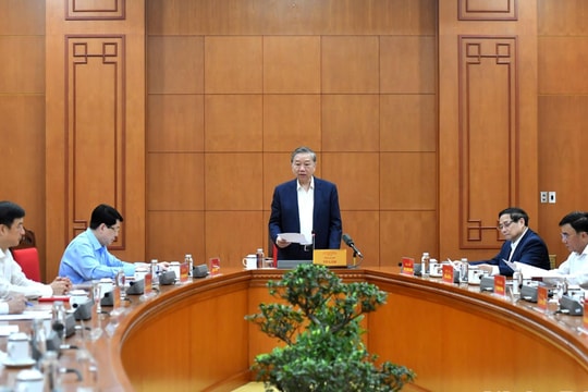 Tổng Bí thư Tô Lâm chủ trì họp Tiểu ban Nhân sự Đại hội XIV của Đảng