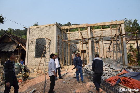 Huyện Quỳ Châu phấn đấu hoàn thành nhà ở cho hộ nghèo trong tháng 7/2025