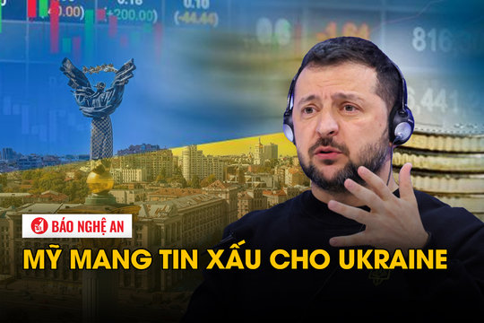 Mỹ mang tin xấu cho Ukraine