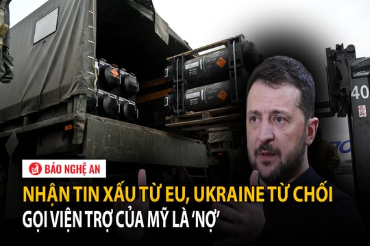 Nhận tin xấu từ EU, Ukraine từ chối gọi viện trợ của Mỹ là ‘nợ’