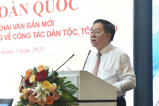 Hội nghị toàn quốc quán triệt, triển khai một số văn bản mới của Ban Bí thư về công tác dân tộc, tôn giáo