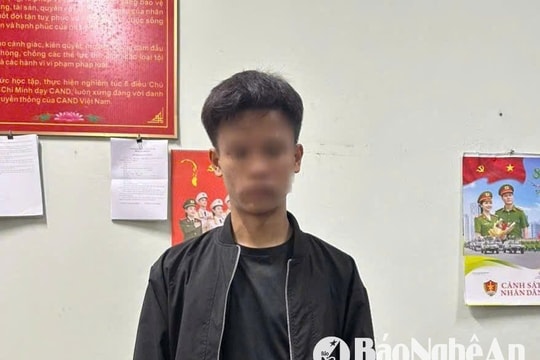 Công an xã bắt đối tượng thực hiện 6 vụ trộm cắp để lấy tiền chơi game