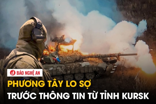 Phương Tây lo sợ trước thông tin từ tỉnh Kursk