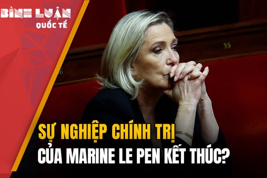 Bà Marine Le Pen bị cấm tranh cử: Cơn địa chấn chính trị tại Pháp