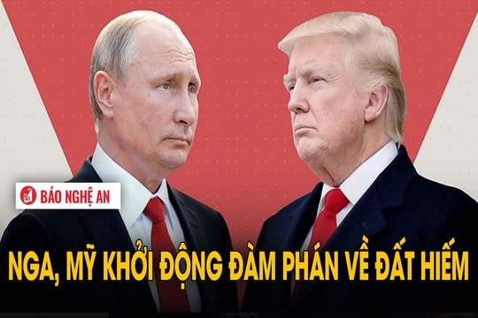 Nga, Mỹ khởi động đàm phán về đất hiếm
