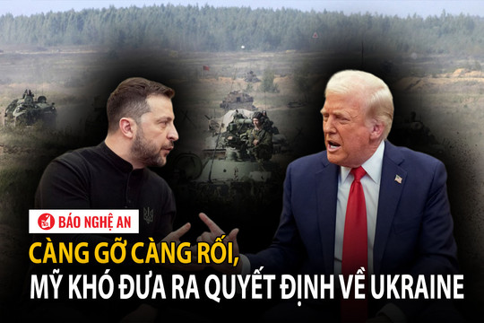 Càng gỡ càng rối, Mỹ khó đưa ra quyết định về Ukraine