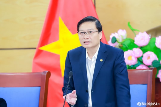 Chủ tịch UBND tỉnh Nghệ An yêu cầu cán bộ không sao nhãng công việc vì sáp nhập, sắp xếp, tinh gọn bộ máy