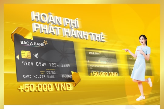 Thanh toán hiện đại, an toàn từ thẻ chip Contactless của BAC A Bank