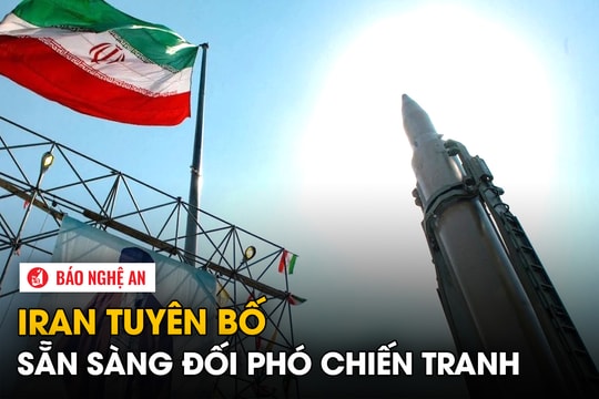 Iran tuyên bố sẵn sàng đối phó chiến tranh