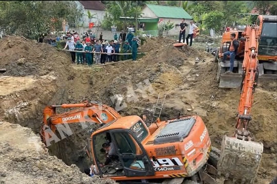 Sập giếng tại xã vùng núi Nghệ An, 3 người tử vong
