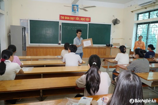 Nghệ An công bố cấu trúc đề thi vào Trường THPT chuyên Phan Bội Châu