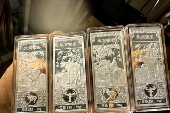 Giá bạc hôm nay 10/4/2025: Đồng loạt tăng mạnh