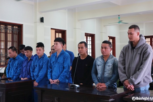 Tuyên án ổ nhóm trộm cắp, tiêu thụ xe máy xuyên quốc gia