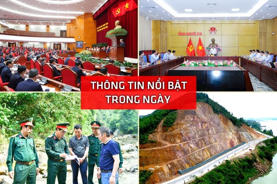 Nghệ An: Thông tin nổi bật ngày 10/4