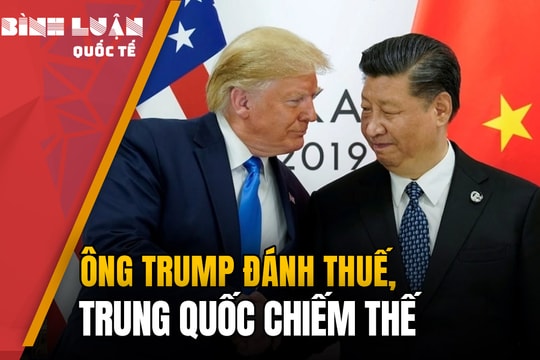 'Gậy' thuế của ông Trump là 'đòn bẩy' cho Trung Quốc?