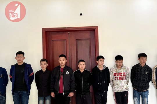 Bắt nhóm hơn chục đối tượng gây rối trong đêm vì mâu thuẫn trên mạng