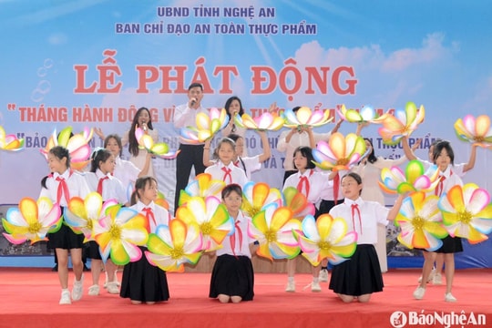 Nghệ An phát động Tháng hành động Vì an toàn thực phẩm năm 2025