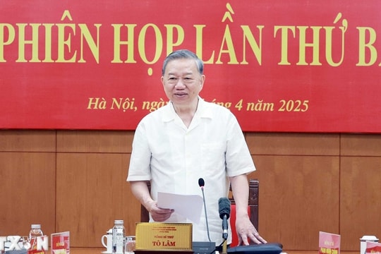 Tổng Bí thư: Cuộc cách mạng tinh gọn bộ máy rất khẩn trương, được nhân dân ủng hộ