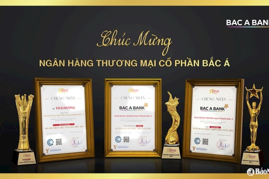 BAC A BANK ghi dấu ấn tại ‘Thương hiệu dẫn đầu Việt Nam’