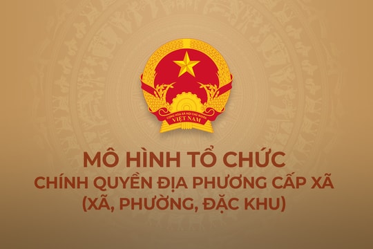 Mô hình tổ chức chính quyền địa phương cấp xã mới sau sắp xếp