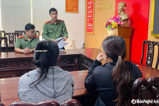 Đăng tin bắt cóc chưa kiểm chứng, 2 phụ nữ ở Nghệ An bị phạt 15 triệu đồng