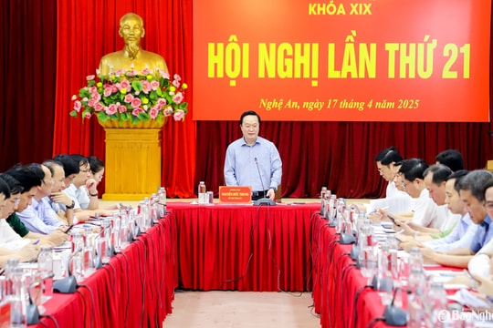 Báo và Đài Phát thanh - Truyền hình Nghệ An chính thức hoạt động từ ngày 1/5/2025