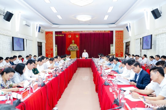 Bí thư Tỉnh ủy yêu cầu các địa phương, đơn vị quyết liệt, hiệu quả trong sắp xếp đơn vị hành chính cấp xã