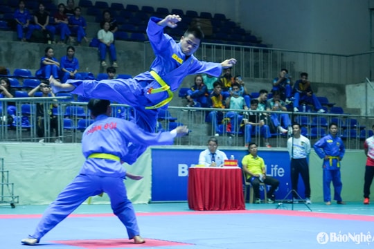 Gần 400 vận động viên tranh tài tại Giải Vô địch các đội mạnh Vovinam quốc gia năm 2025