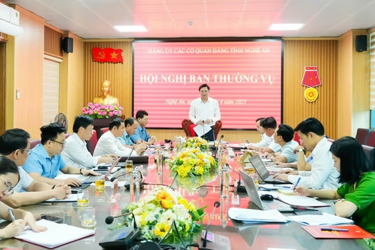 Chuẩn bị tốt các điều kiện tổ chức Đại hội đại biểu Đảng bộ Các cơ quan Đảng tỉnh Nghệ An lần thứ I, nhiệm kỳ 2025 - 2030