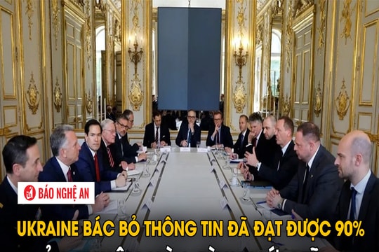 Ukraine bác thông tin đã đạt 90% thỏa thuận hòa bình với Mỹ