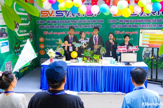 Nghệ An giành 2 giải Nhì, 5 giải Ba tại Vòng chung kết Cuộc thi 'Học sinh, sinh viên với ý tưởng khởi nghiệp'