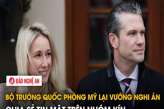 Bộ trưởng Quốc phòng Mỹ lại vướng nghi án chia sẻ tin mật trên nhóm kín