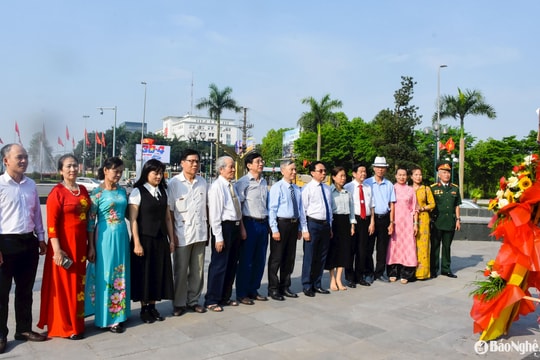 Hội Hữu nghị Việt - Nga tỉnh Nghệ An kỷ niệm 155 năm Ngày sinh V.I.Lê-nin